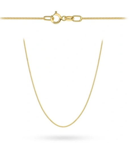 Przejdź do produktu Złoty Łańcuszek - Pancerka Gładka 