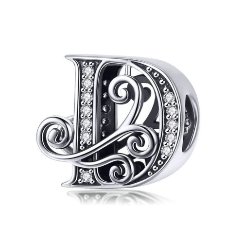 Przejdź do produktu CHARMS - SREBRO 925 - LITERA D