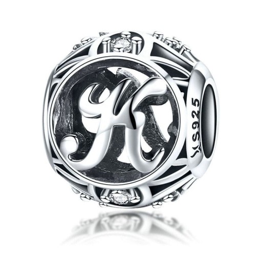 Przejdź do produktu CHARMS - SREBRO 925 - LITERA K
