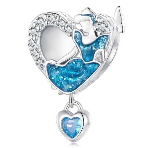 Przejdź do produktu CHARMS - SREBRO 925 - SERCE - KSIĘŻNICZKA
