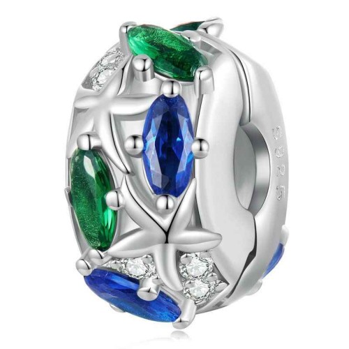 Przejdź do produktu CHARMS - SREBRO 925 - STOPER- GWIAZDA