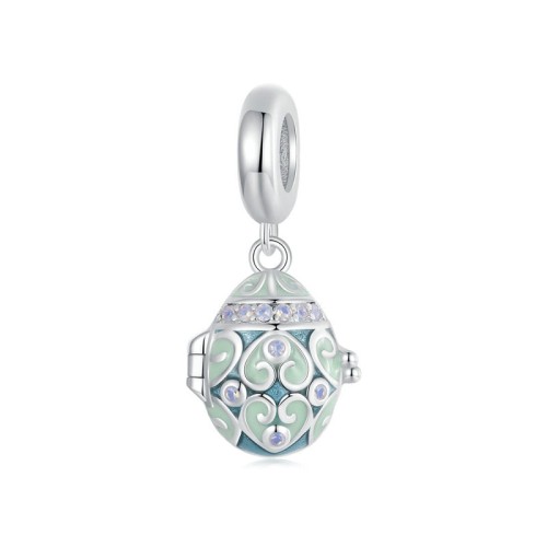 Przejdź do produktu CHARMS - SREBRO 925 - JAJKO PISANKA