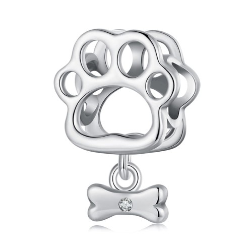Przejdź do produktu CHARMS - SREBRO 925 - PSIA ŁAPKA
