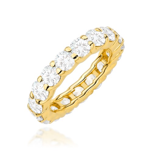 Przejdź do produktu Złoty Pierścionek z Diamentami 3.20ct - 3.80ct