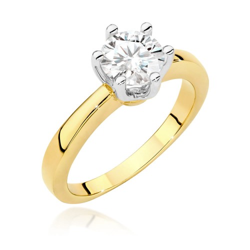 Przejdź do produktu Złoty Pierścionek z Diamentem 1.00ct