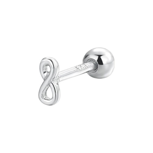 Przejdź do produktu SREBRNE KOLCZYKI SREBRO 925 PIERCING HELIX NIESKOŃCZONOŚĆ